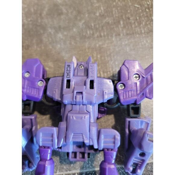Purple transformer AS IS Tomy Hasbro toy figure - Picture 5 of 5